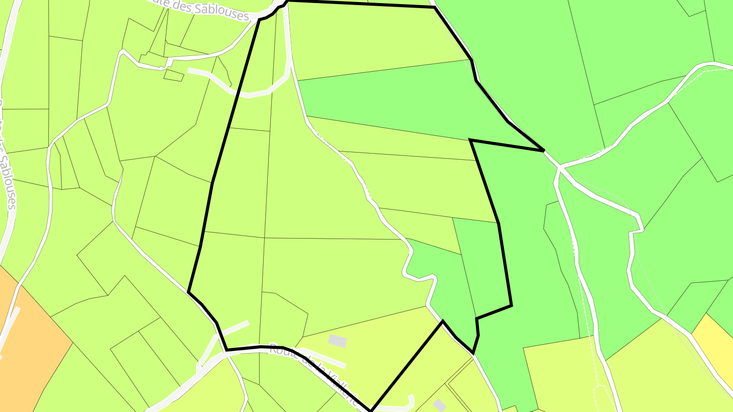 Carte des prix de l'immobilier Lalisse