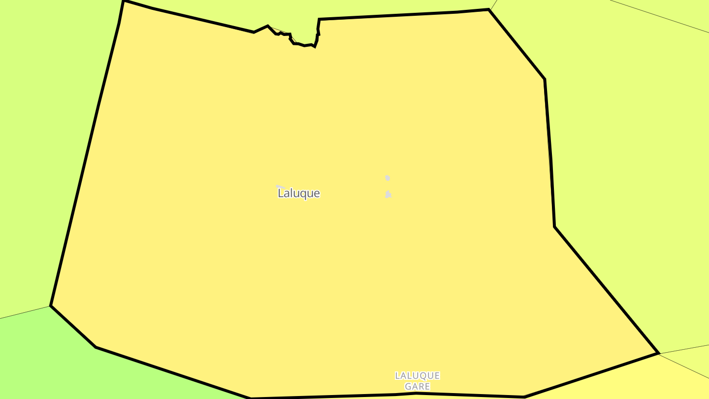 Carte des prix de l'immobilier Laluque
