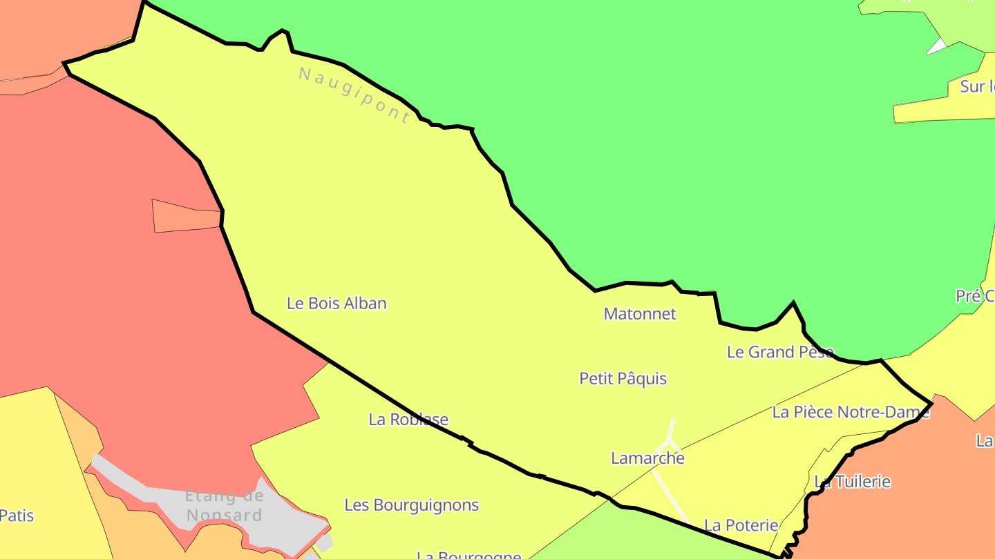 Carte des prix de l'immobilier Lamarche-en-Woëvre