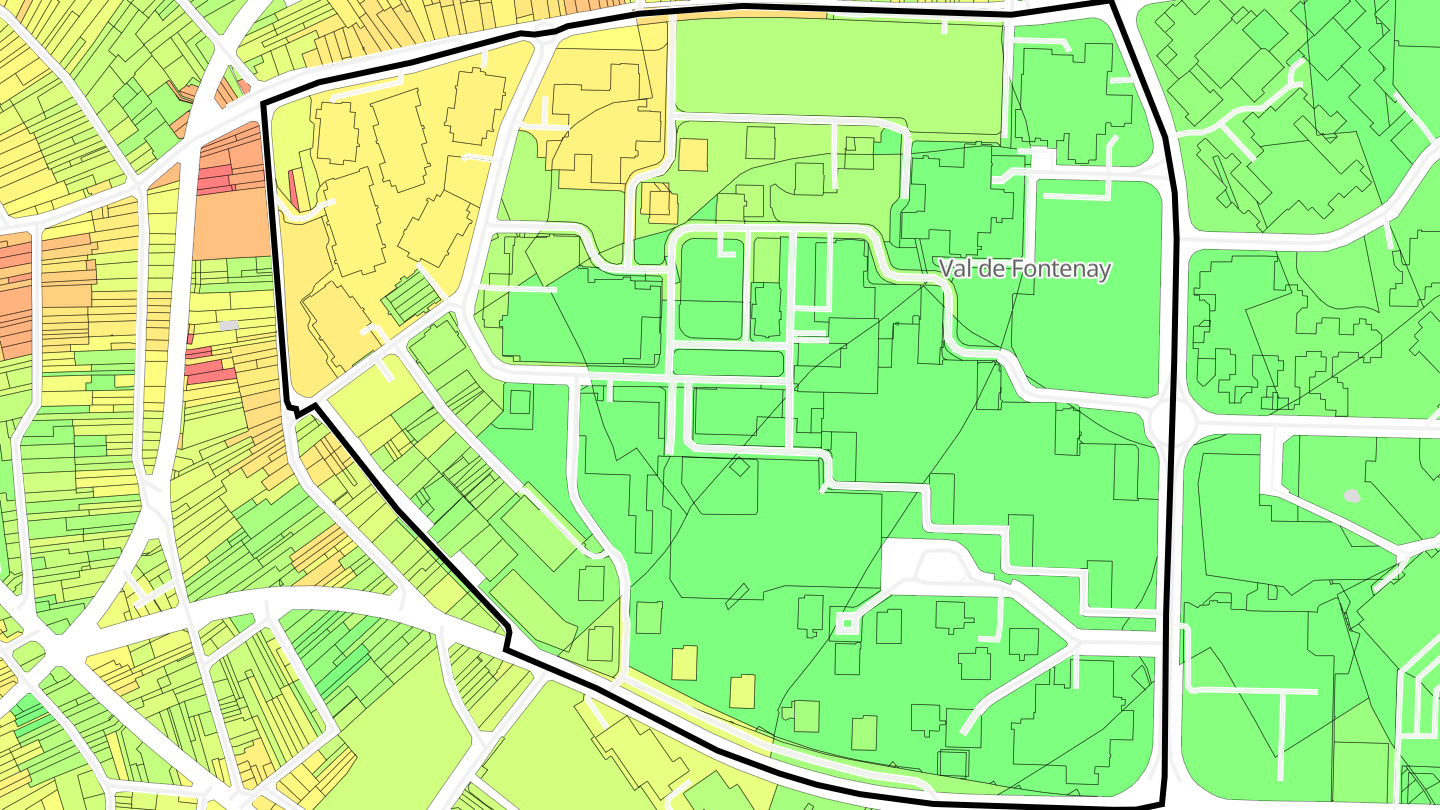 Carte des prix de l'immobilier Larris