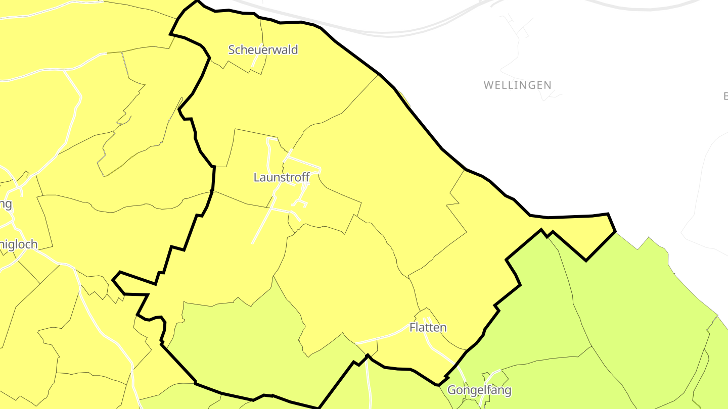 Carte des prix de l'immobilier Launstroff