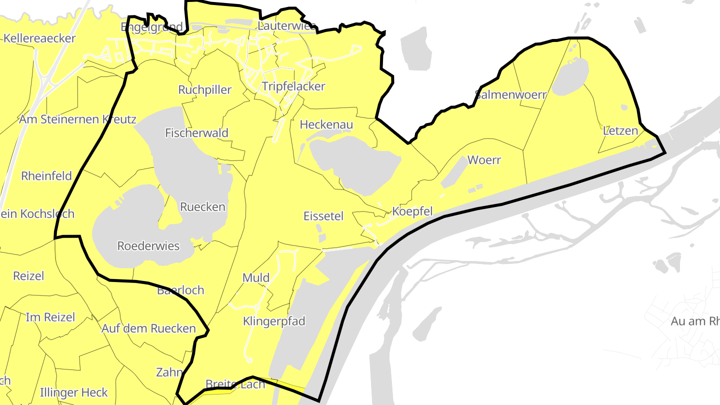 Carte des prix de l'immobilier Lauterbourg