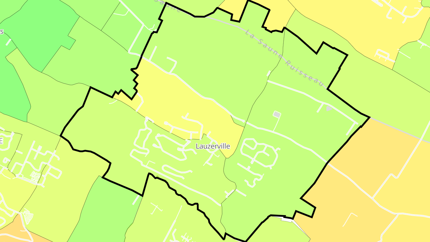 Carte des prix de l'immobilier Lauzerville