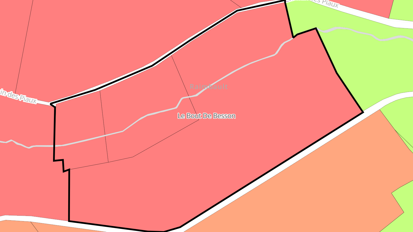 Carte des prix de l'immobilier Le Bout de Besson
