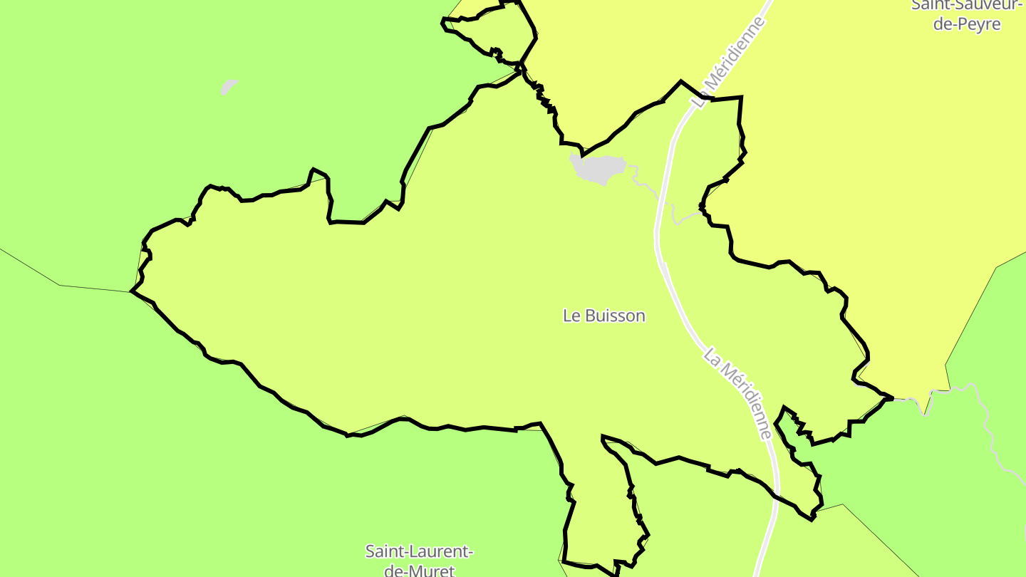 Carte des prix de l'immobilier Le Buisson