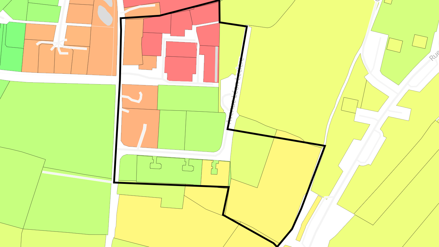 Carte des prix de l'immobilier Le Buquet