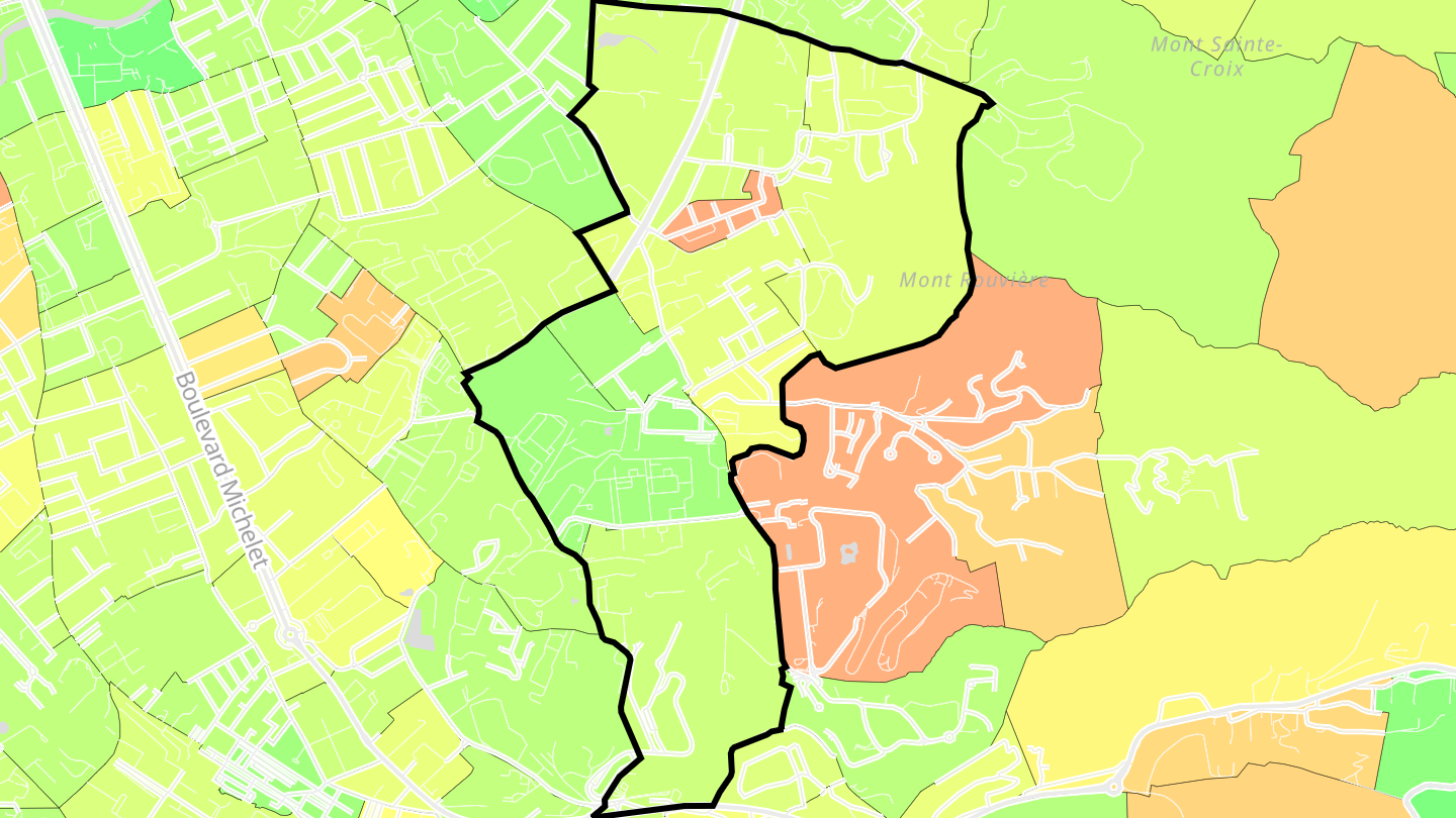 Carte des prix de l'immobilier Le Cabot