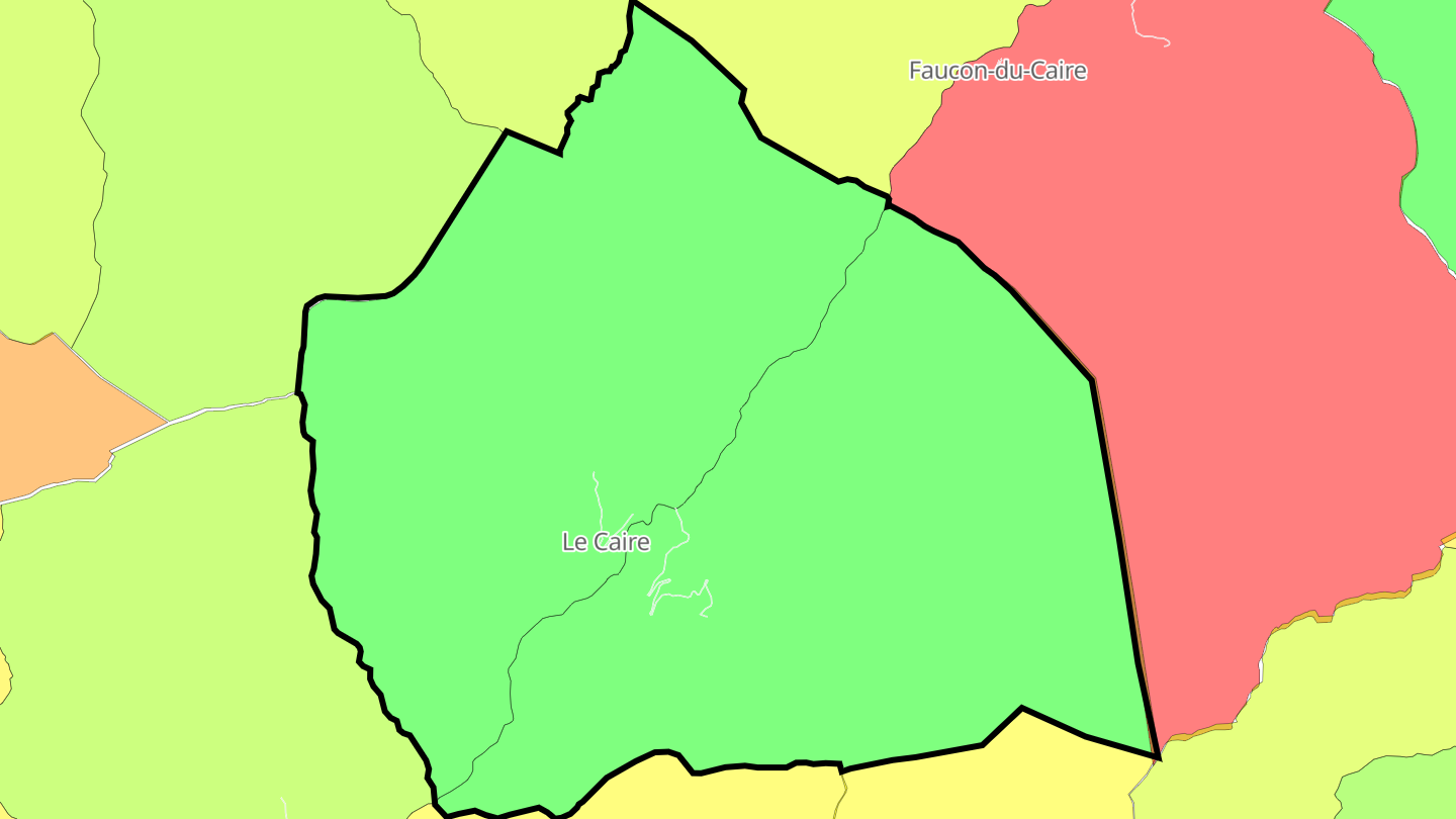 Carte des prix de l'immobilier Le Caire