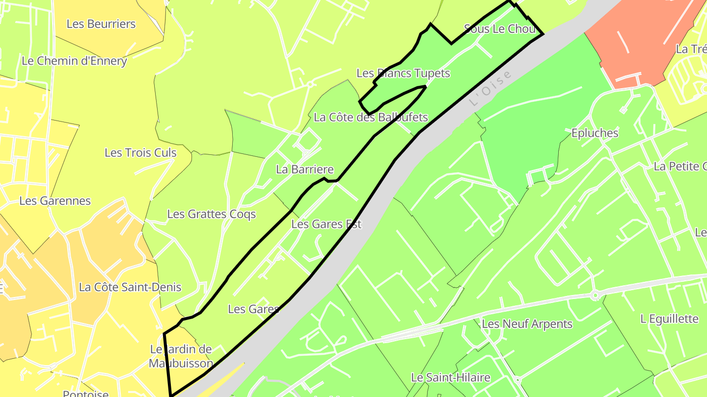 Carte des prix de l'immobilier Le Chou