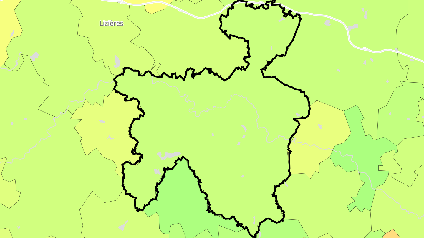 Carte des prix de l'immobilier Le Grand-Bourg