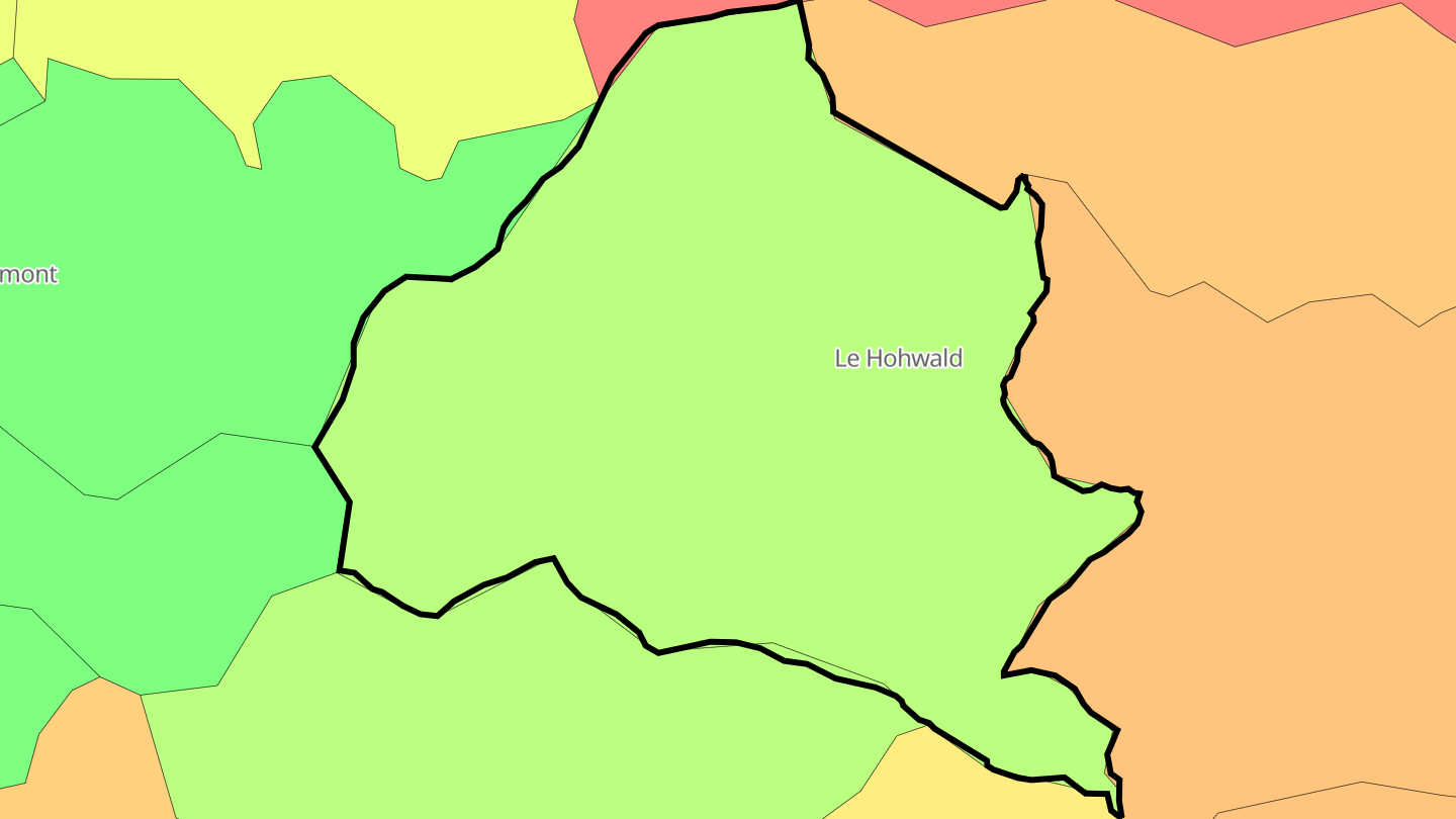 Carte des prix de l'immobilier Le Hohwald