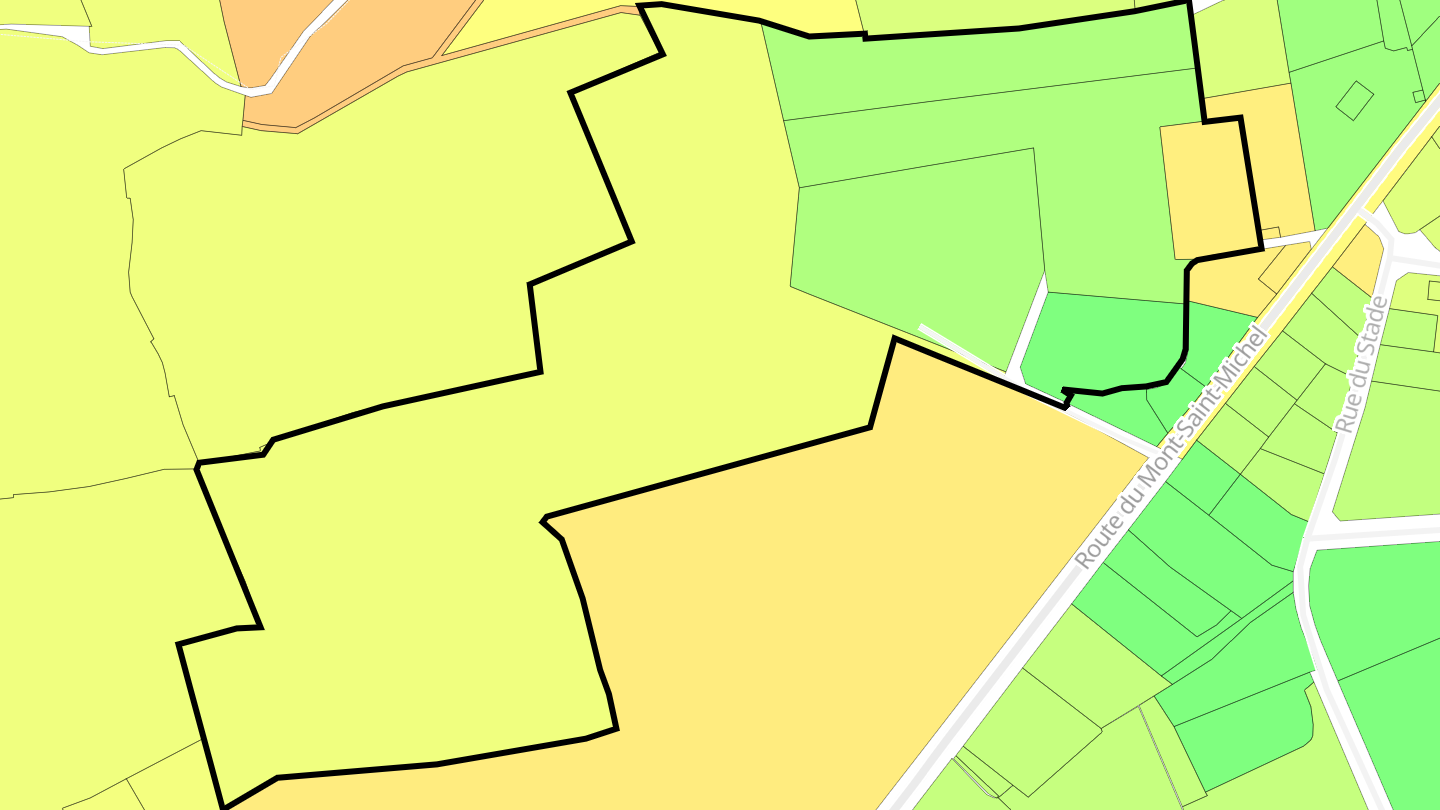 Carte des prix de l'immobilier Le Houx