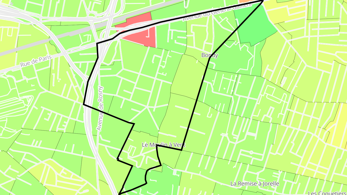 Carte des prix de l'immobilier Le Mainguy - Le Moulin à Vent