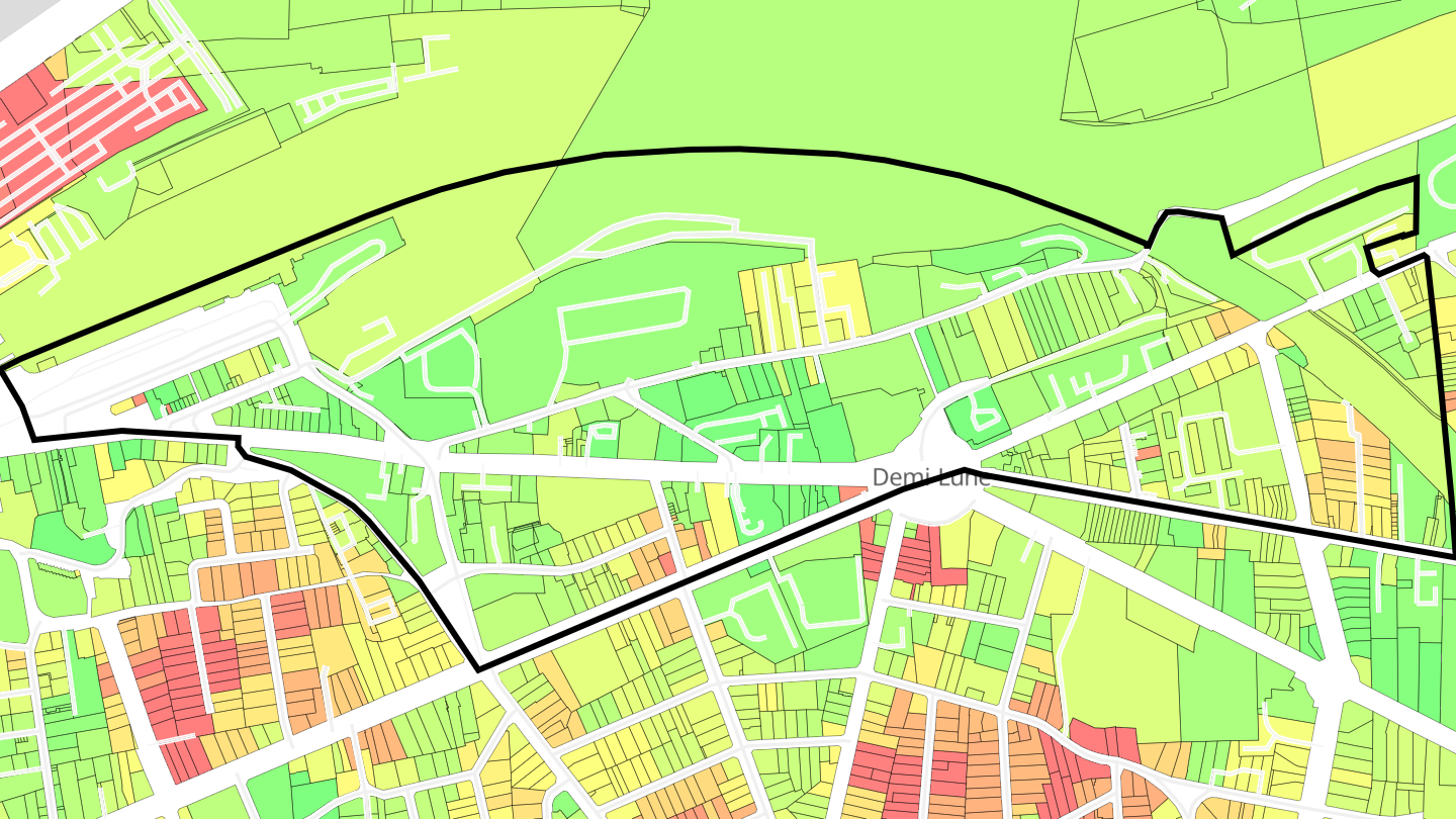 Carte des prix de l'immobilier Le Marais