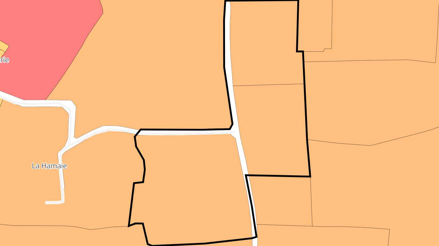 Carte des prix de l'immobilier Le Petit Boie-Hue