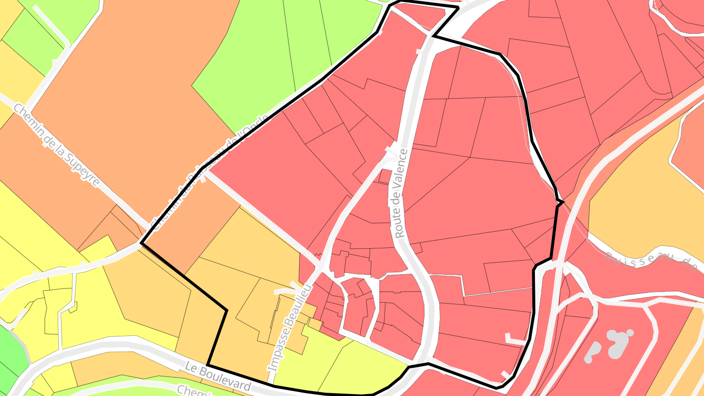 Carte des prix de l'immobilier Le Plot