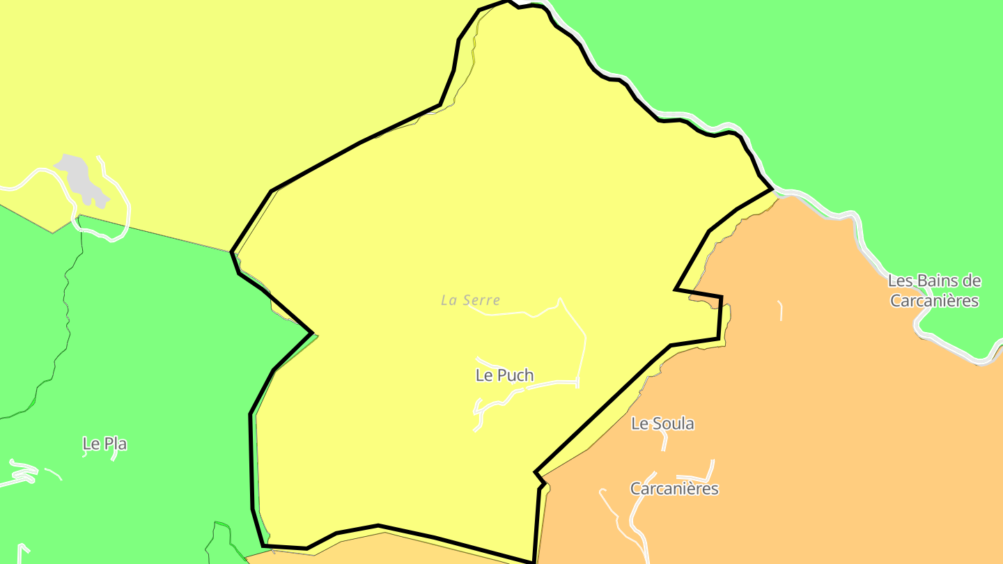 Carte des prix de l'immobilier Le Puch