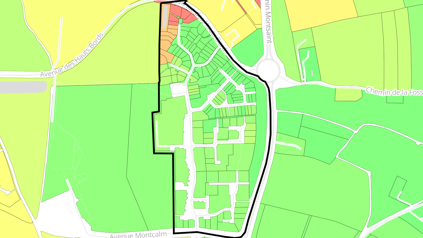 Carte des prix de l'immobilier Le Québec