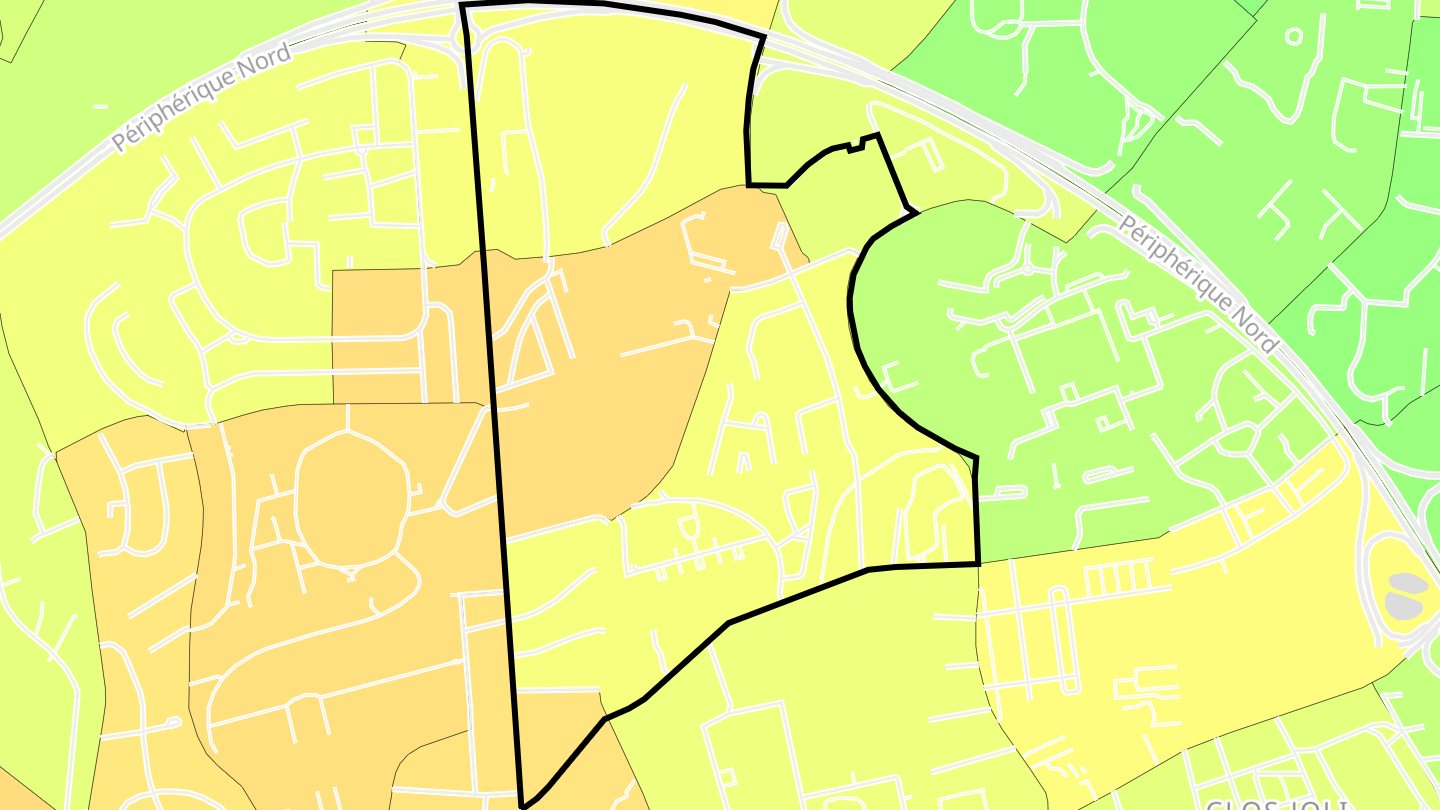 Carte des prix de l'immobilier Lebisey