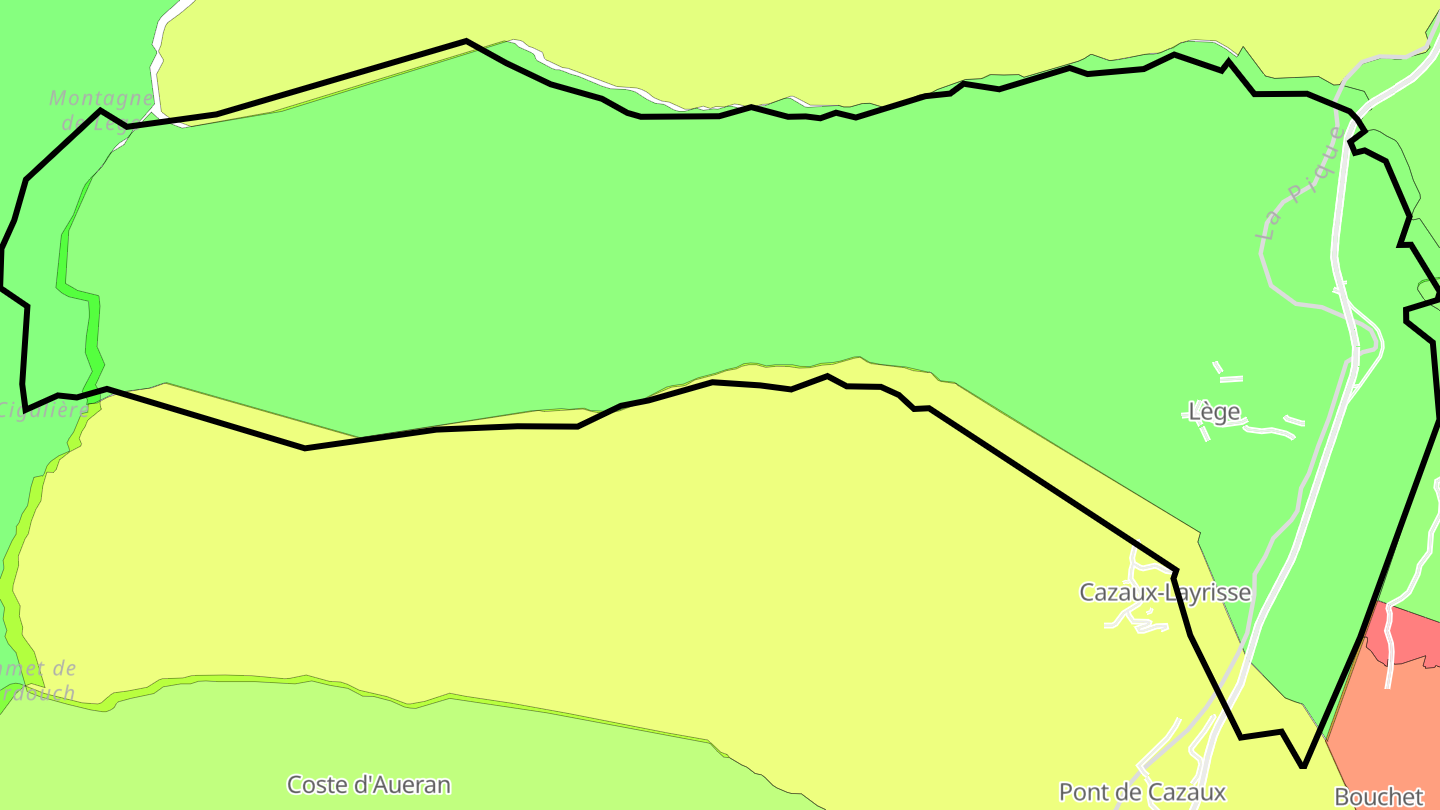 Carte des prix de l'immobilier Lège