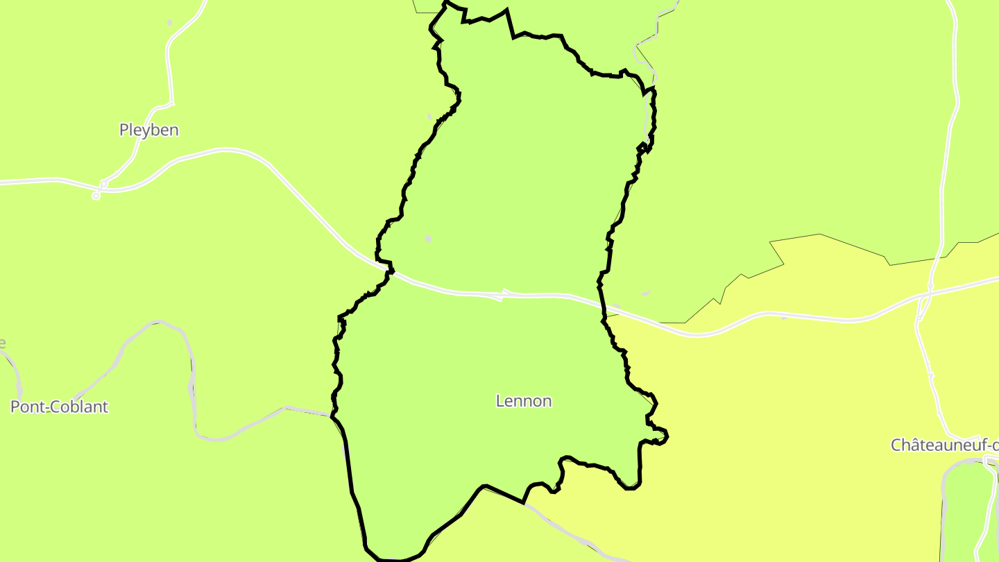 Carte des prix de l'immobilier Lennon