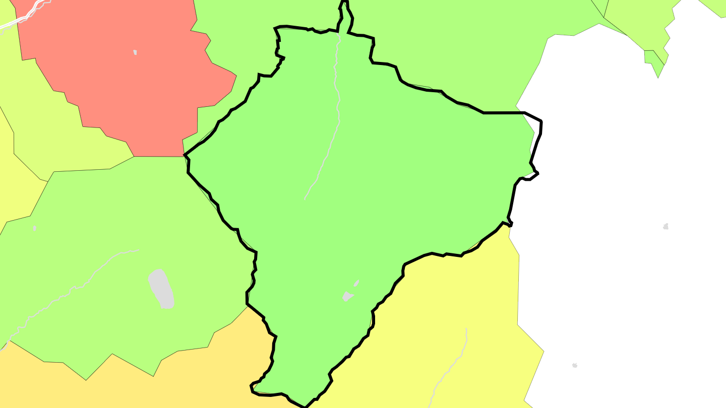 Carte des prix de l'immobilier Les Contamines-Montjoie