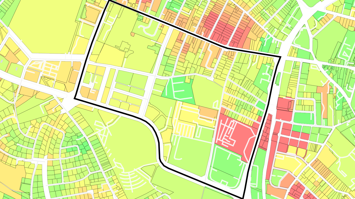 Carte des prix de l'immobilier Les Coutures
