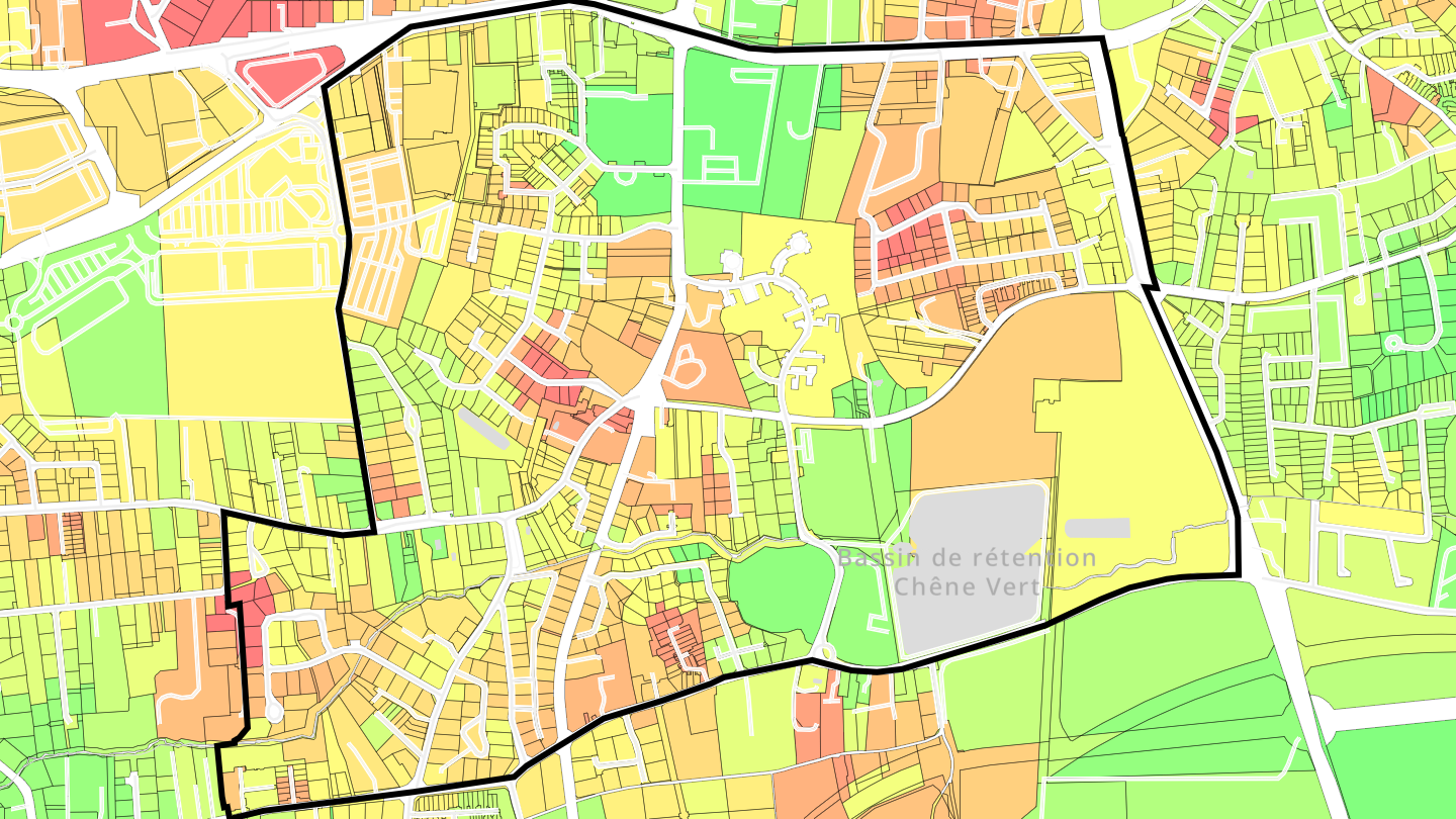 Carte des prix de l'immobilier Les Eyquems
