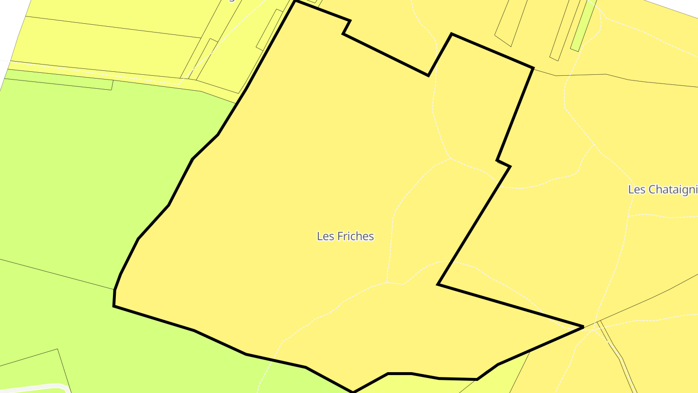 Carte des prix de l'immobilier Les Friches
