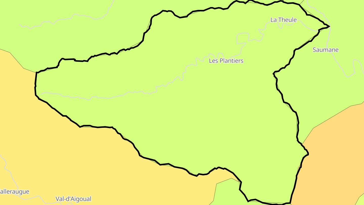Carte des prix de l'immobilier Les Plantiers