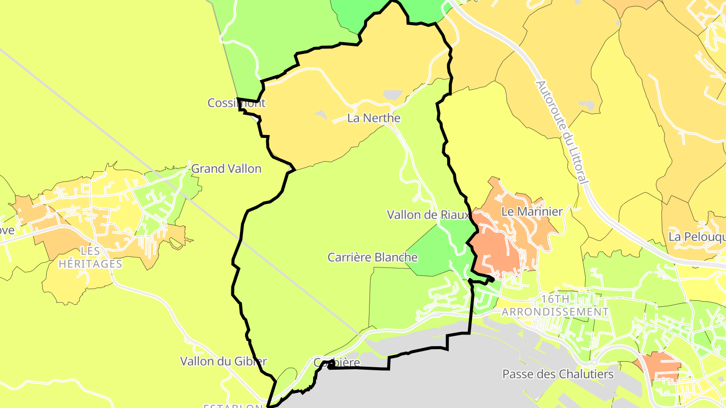 Carte des prix de l'immobilier Les Riaux