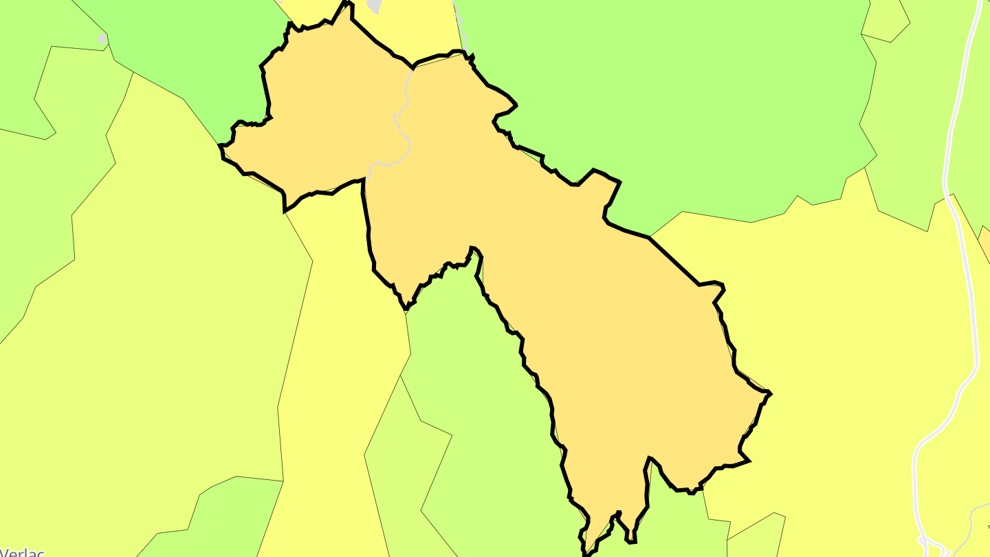 Carte des prix de l'immobilier Les Salces