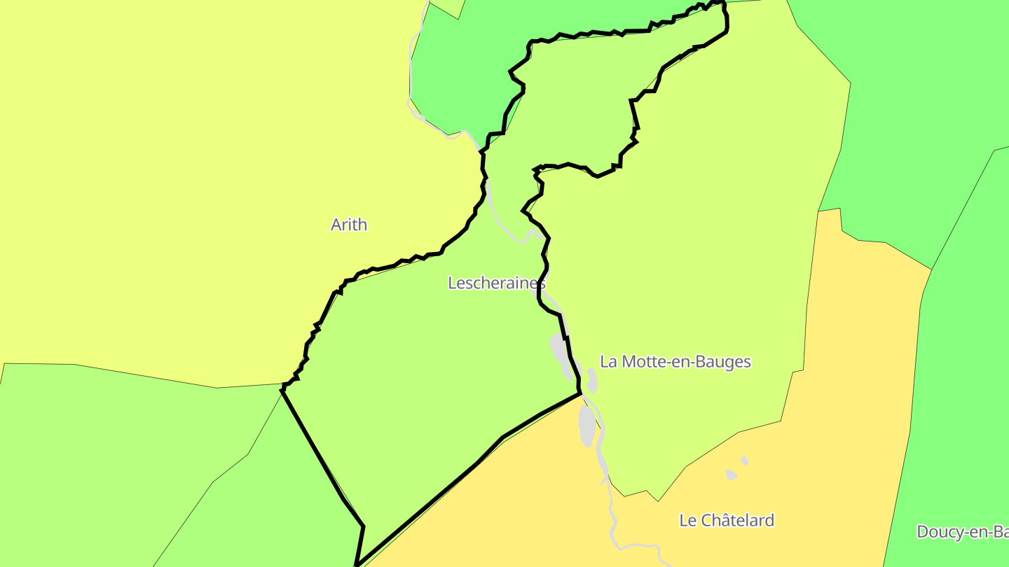 Carte des prix de l'immobilier Lescheraines