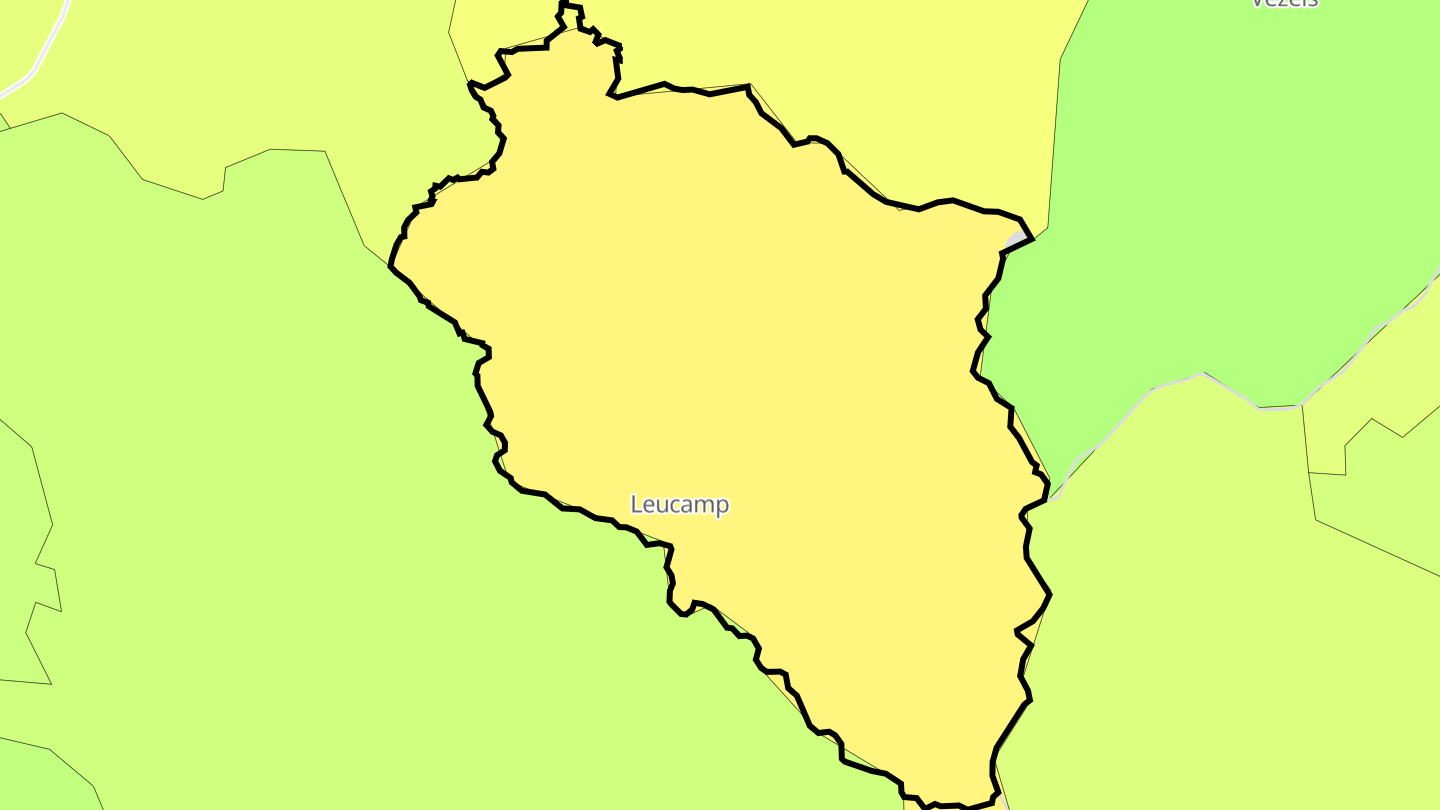 Carte des prix de l'immobilier Leucamp