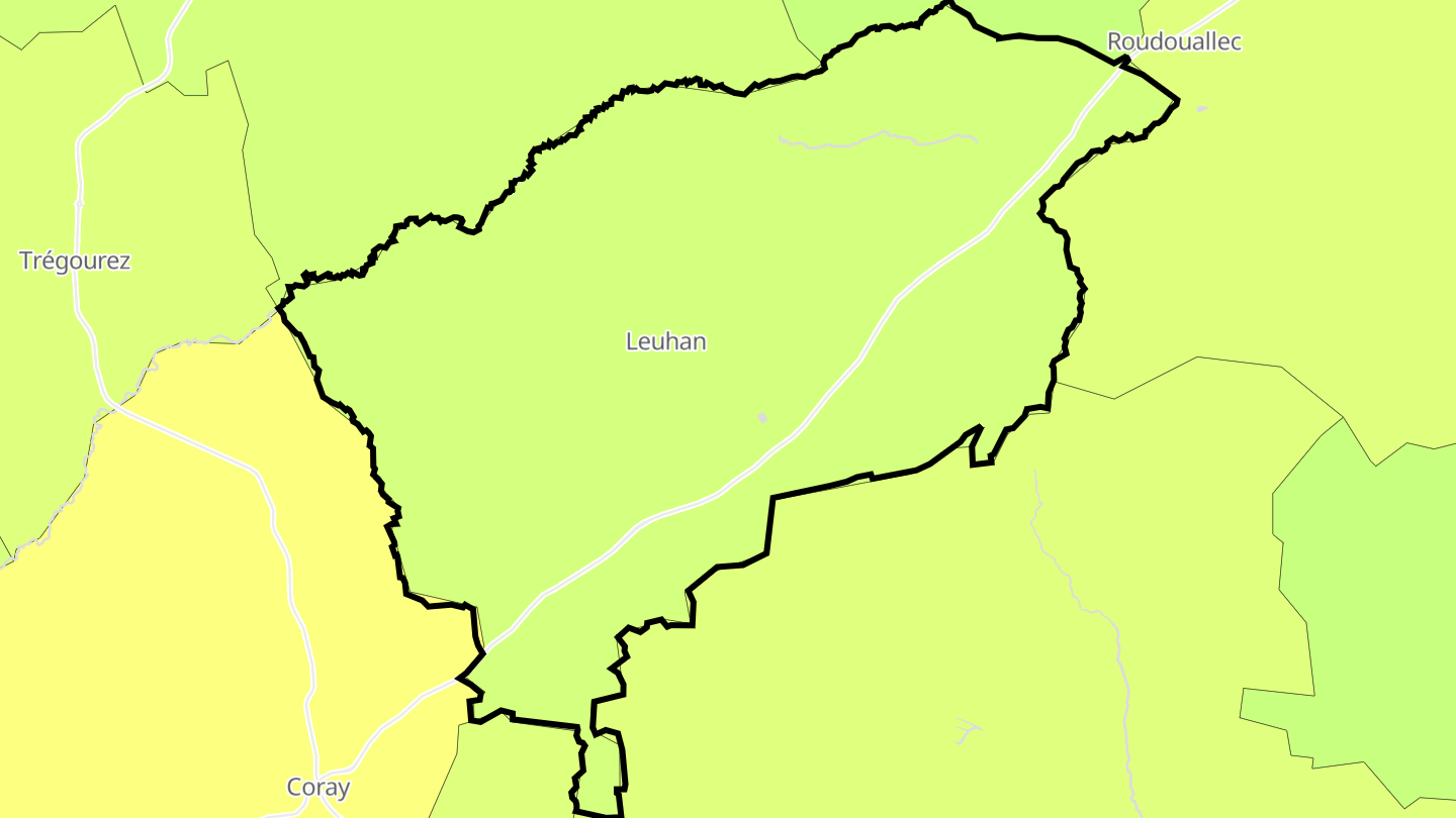 Carte des prix de l'immobilier Leuhan
