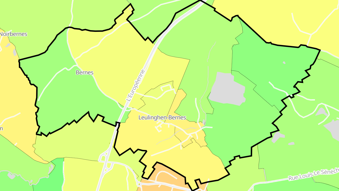 Carte des prix de l'immobilier Leulinghen-Bernes