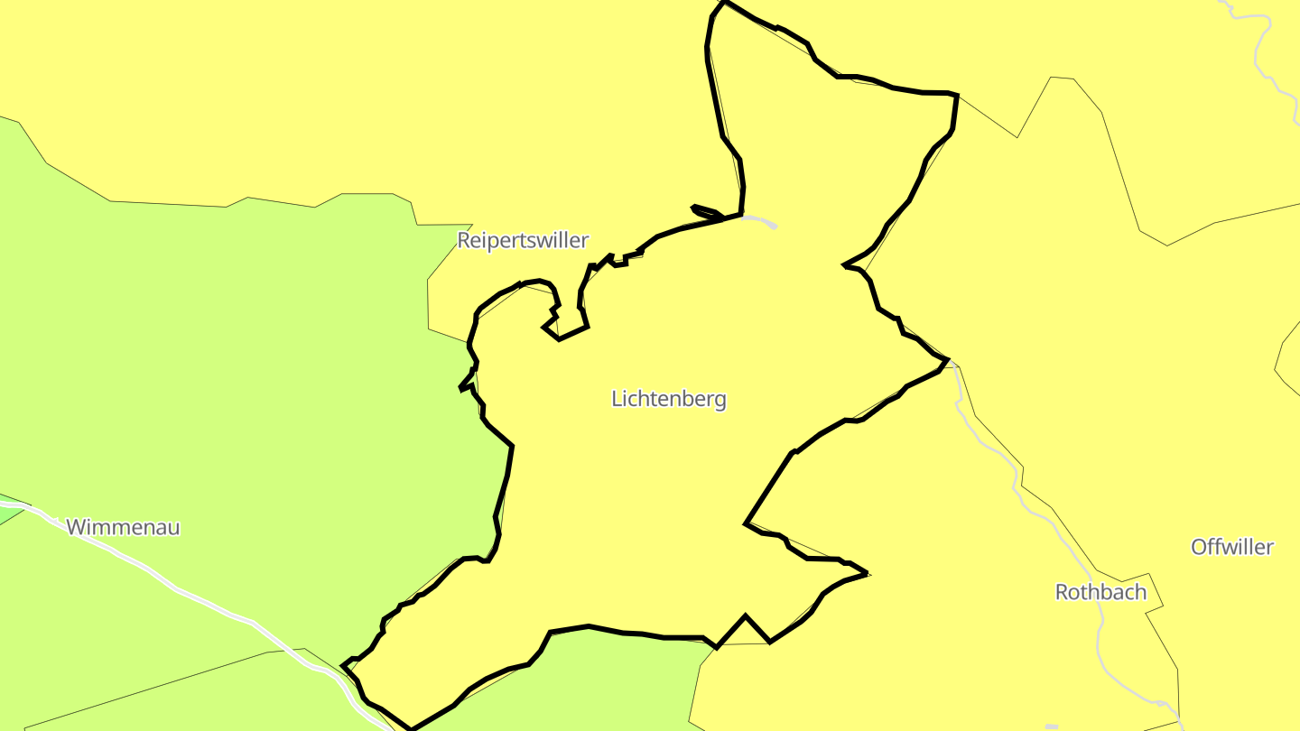 Carte des prix de l'immobilier Lichtenberg