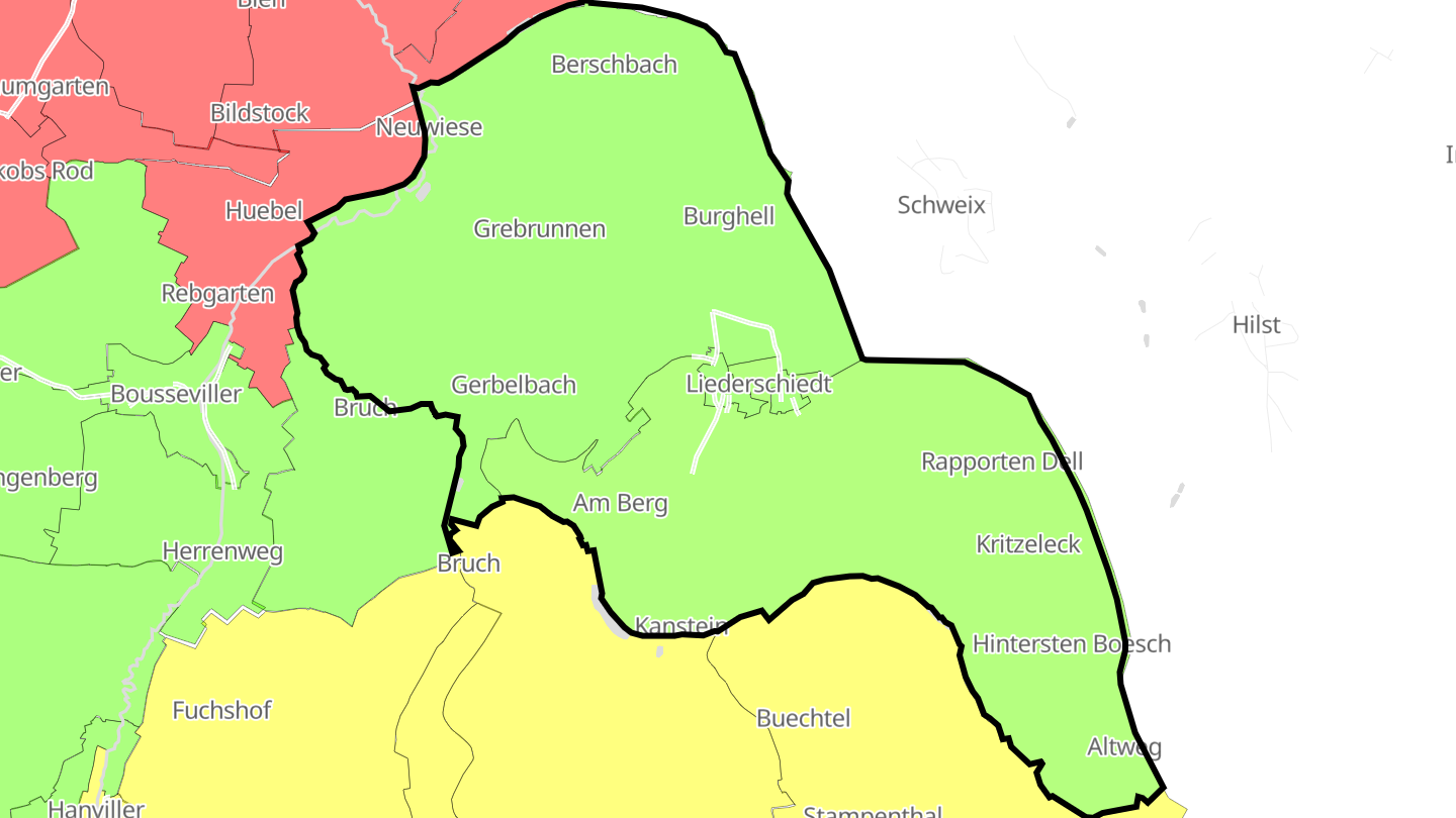 Carte des prix de l'immobilier Liederschiedt