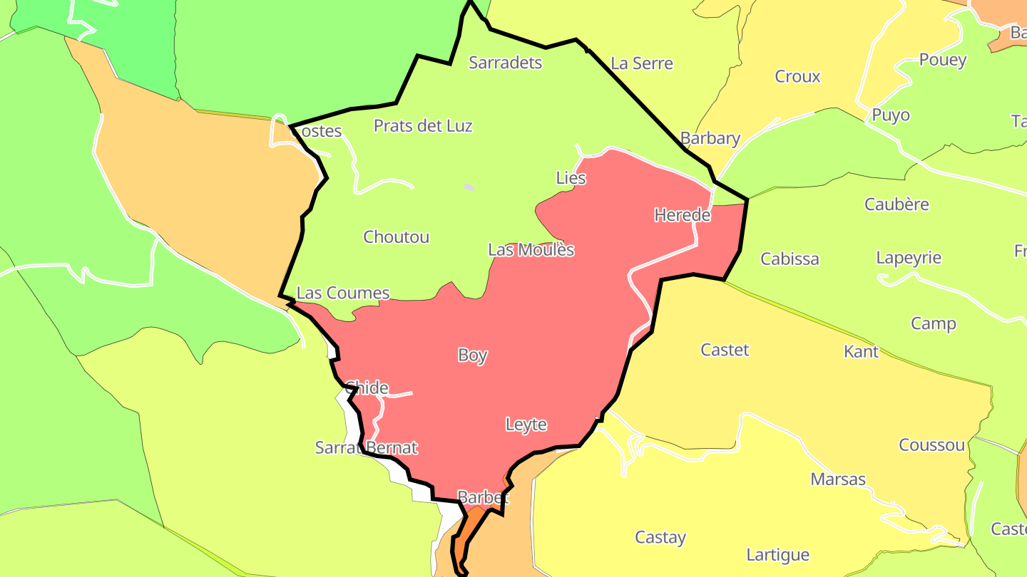 Carte des prix de l'immobilier Lies
