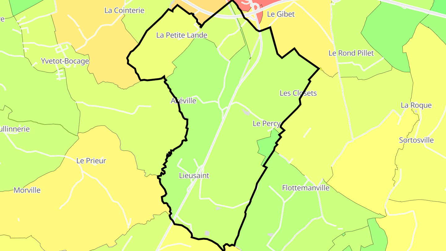 Carte des prix de l'immobilier Lieusaint