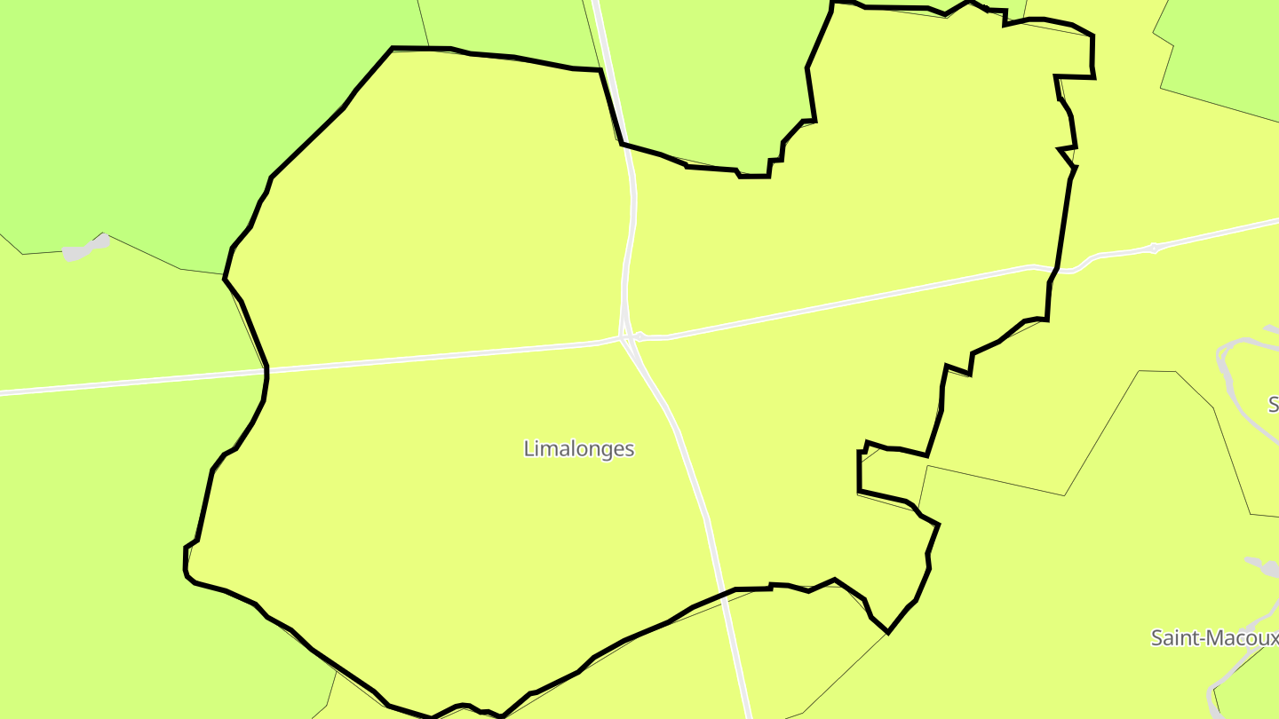 Carte des prix de l'immobilier Limalonges