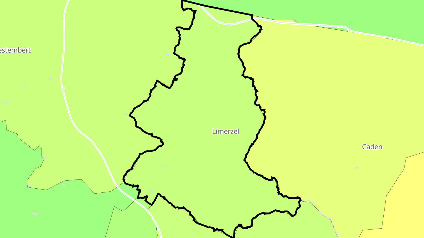 Carte des prix de l'immobilier Limerzel