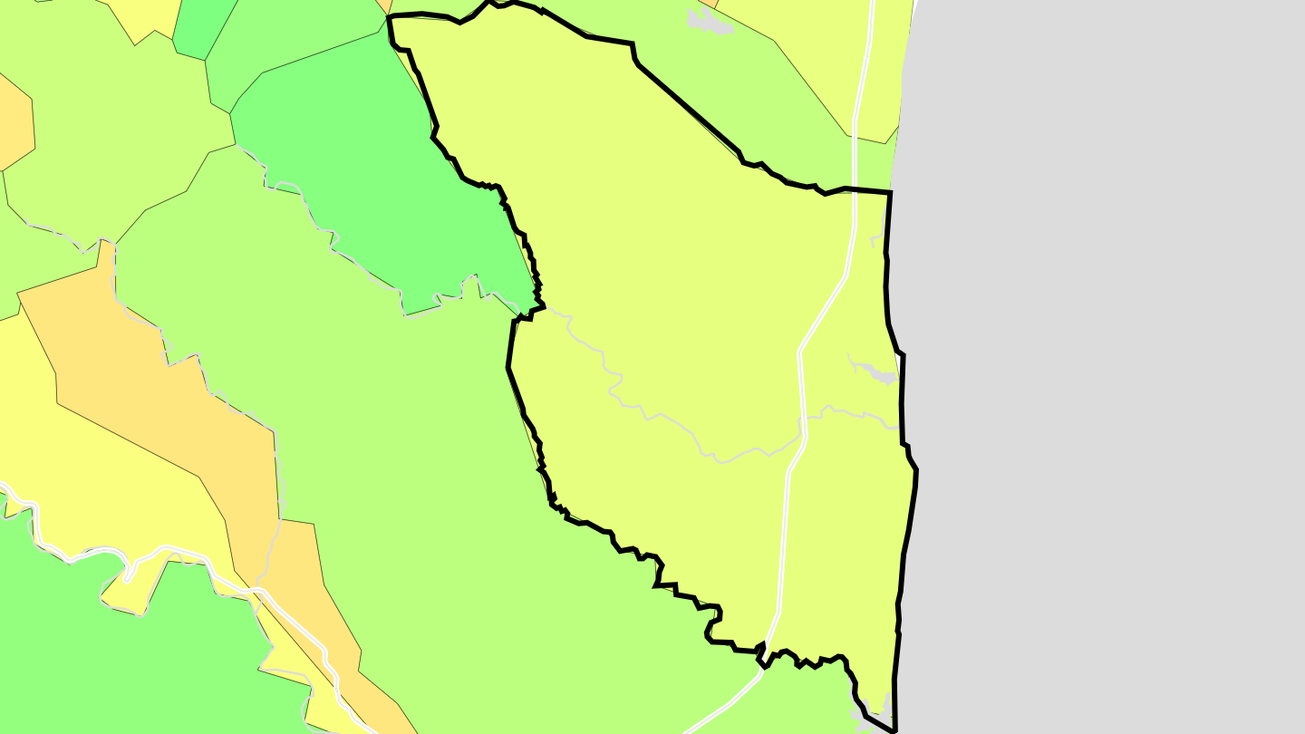 Carte des prix de l'immobilier Linguizzetta