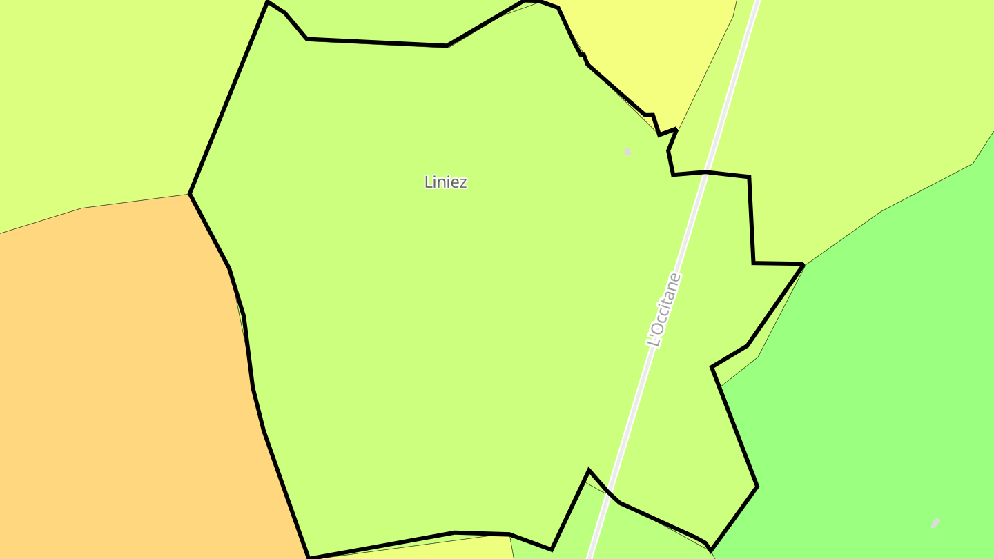 Carte des prix de l'immobilier Liniez