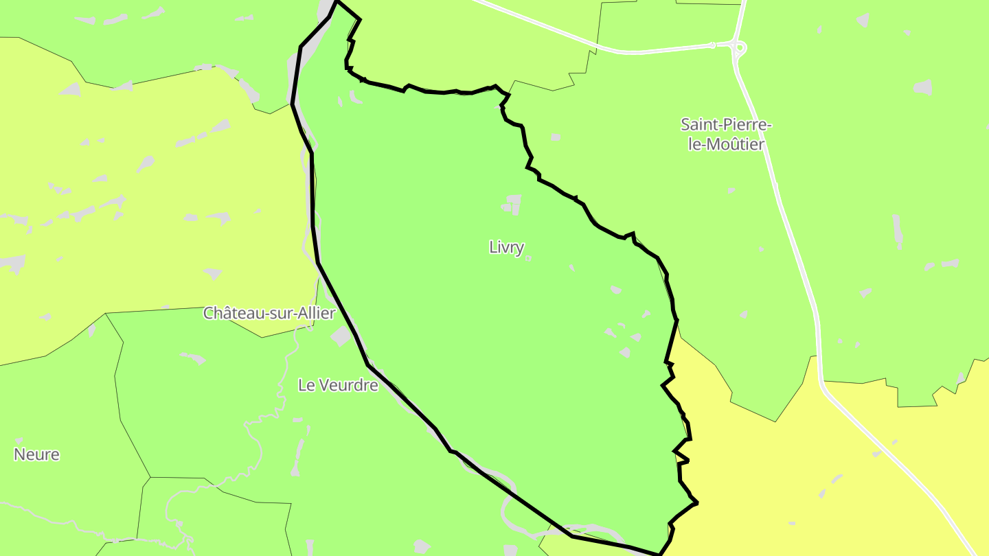 Carte des prix de l'immobilier Livry