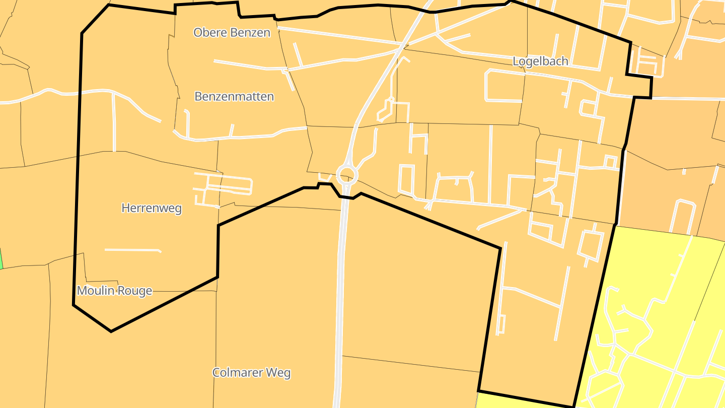 Carte des prix de l'immobilier Logelbach