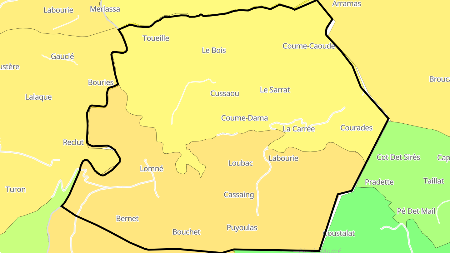 Carte des prix de l'immobilier Lomné