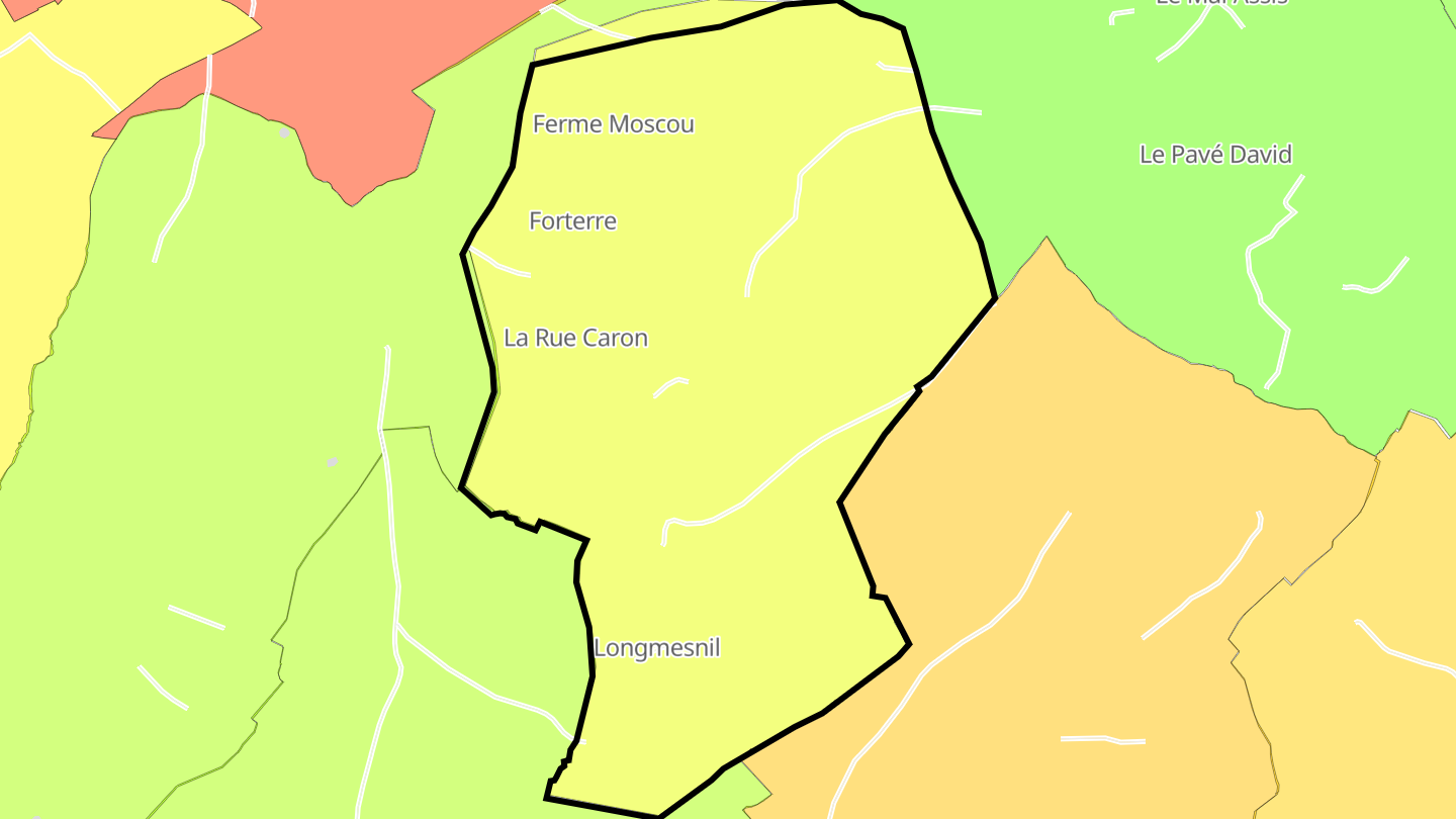 Carte des prix de l'immobilier Longmesnil