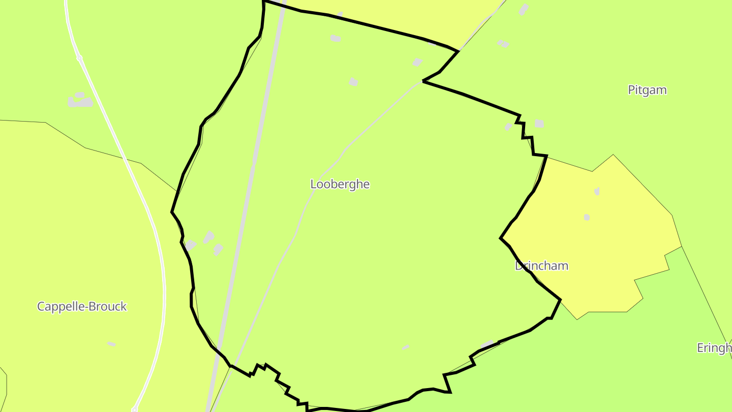 Carte des prix de l'immobilier Looberghe
