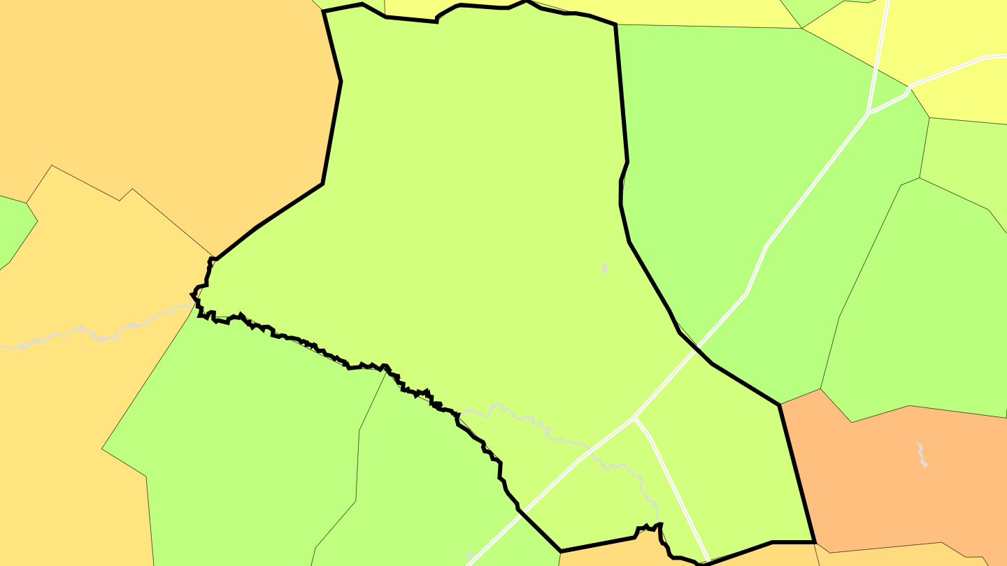 Carte des prix de l'immobilier Losse